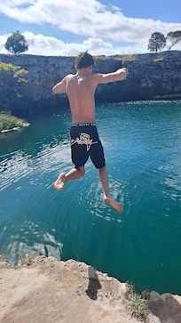 Little Blue Lake, lots of fun!