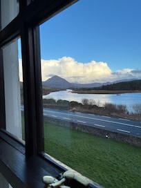 The view of Errigal from my bedroom window. Wow!!