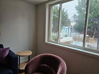 No window coverings