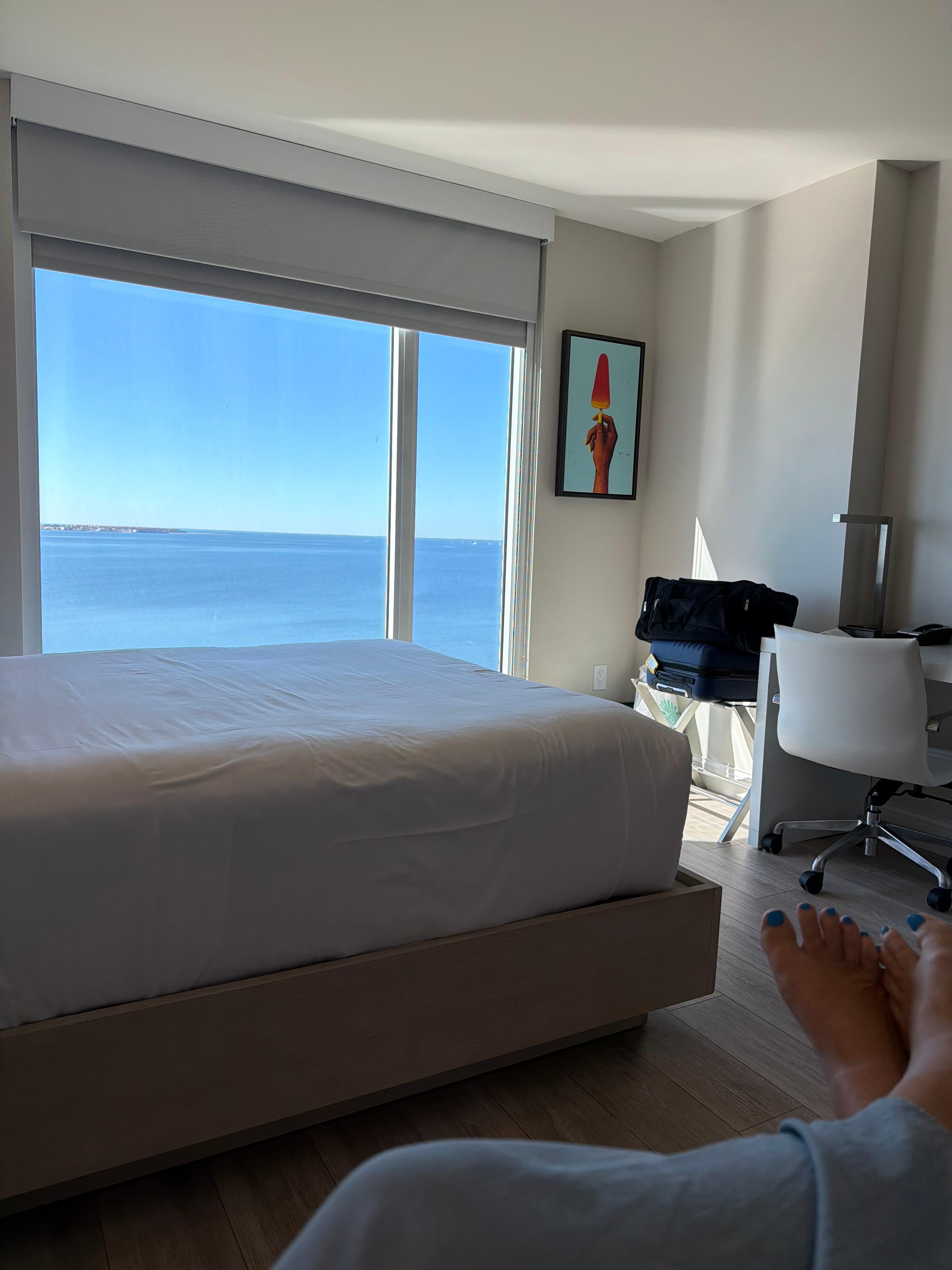 Ocean view was a plus