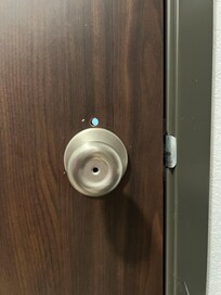 Acting like a people into the bathroom