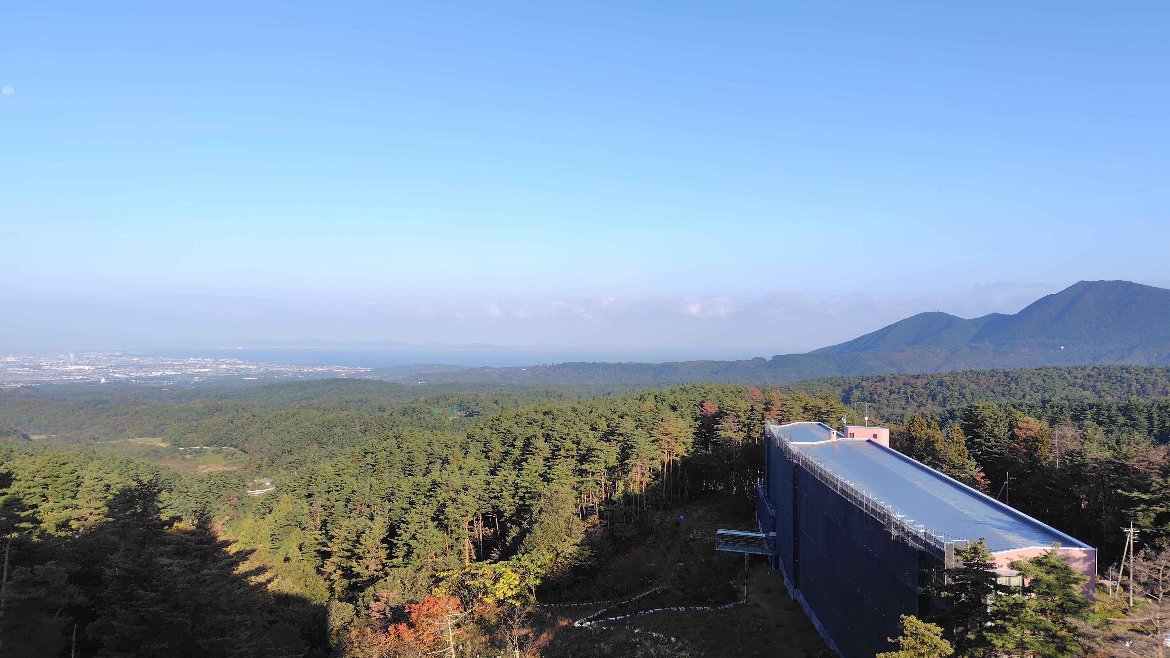 ホテル　11Fエレベータホールから撮影