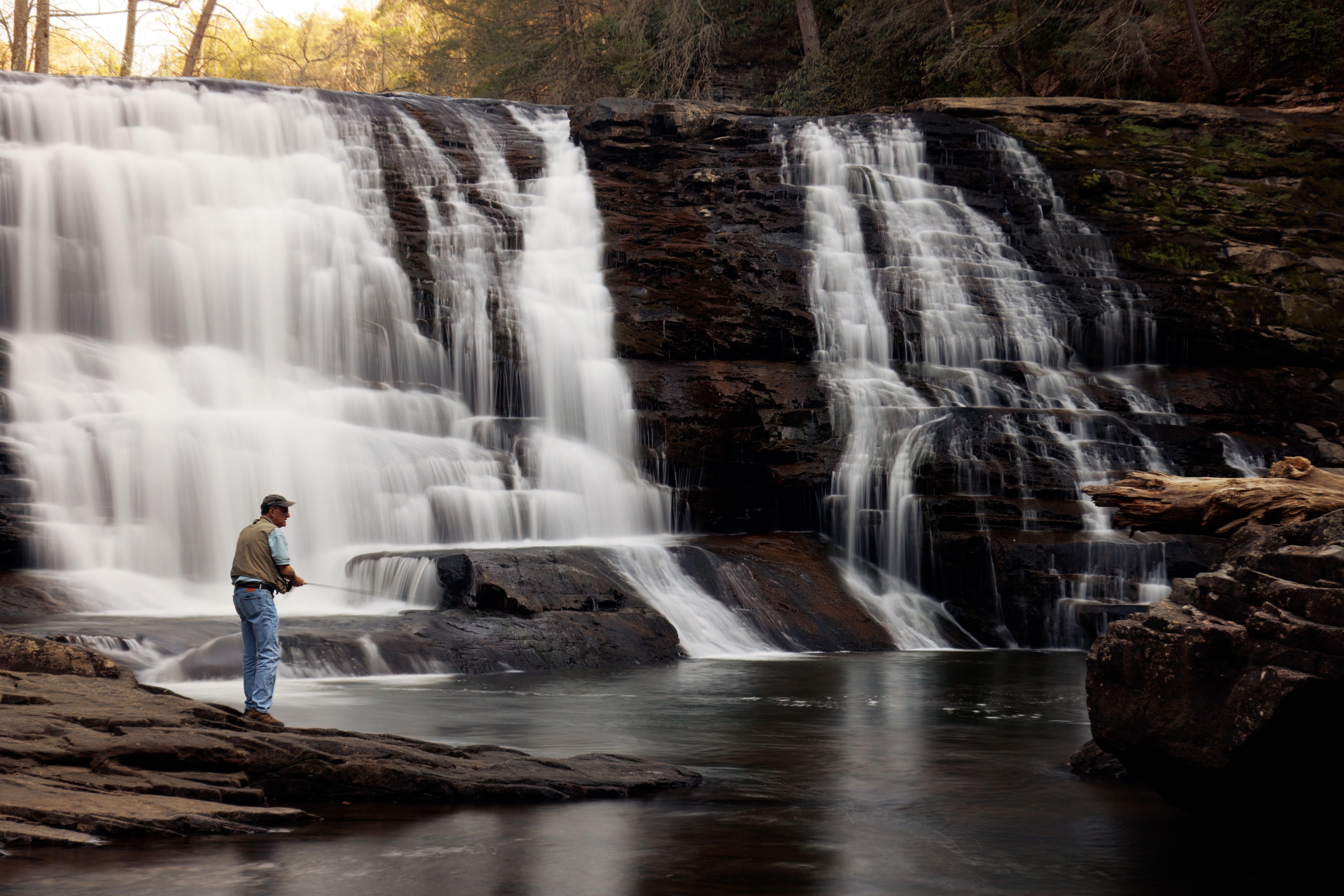 Nearby in Pikeville - Fly Fishing at Cane Creek Falls