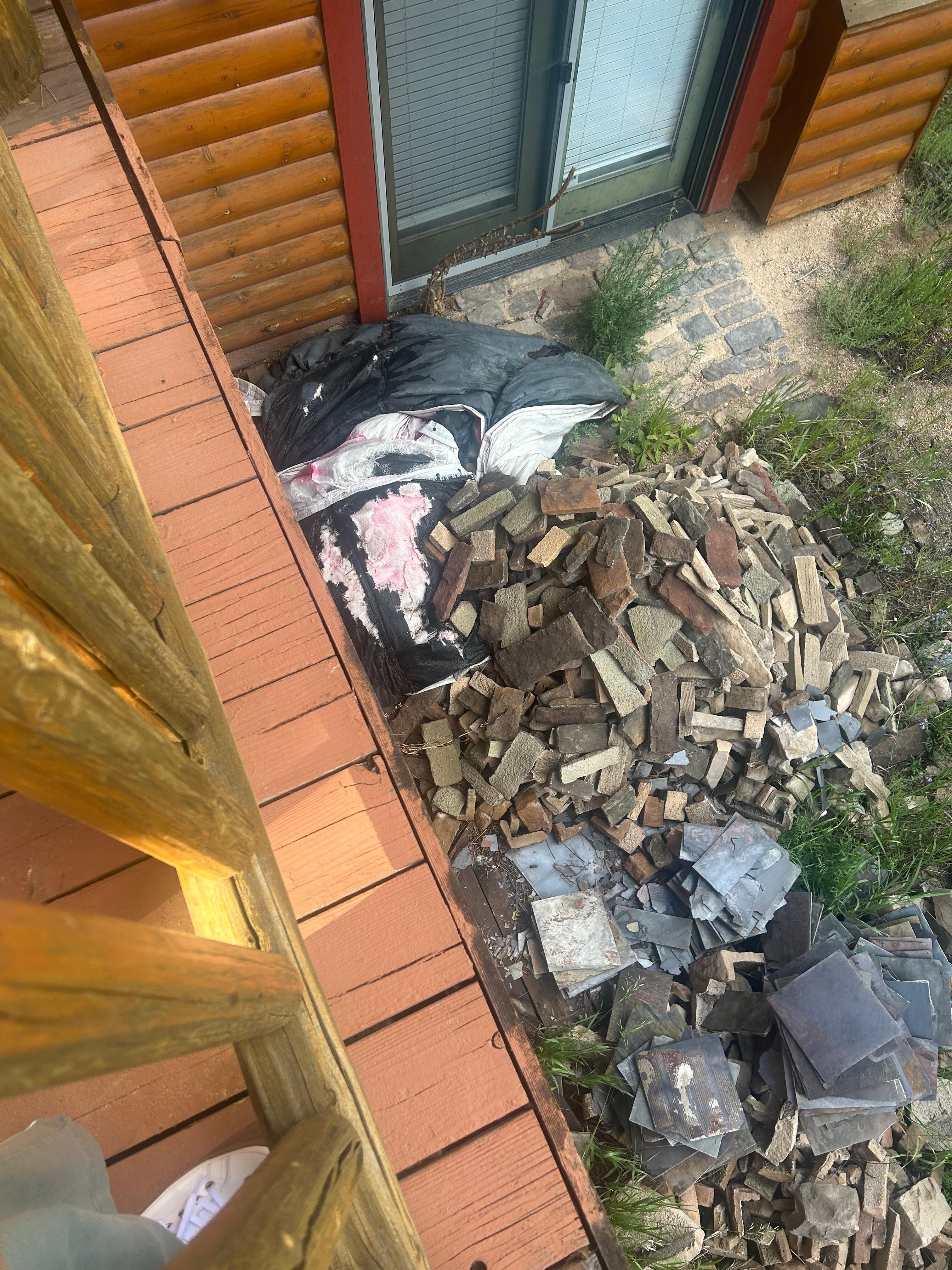 Outside bedroom door