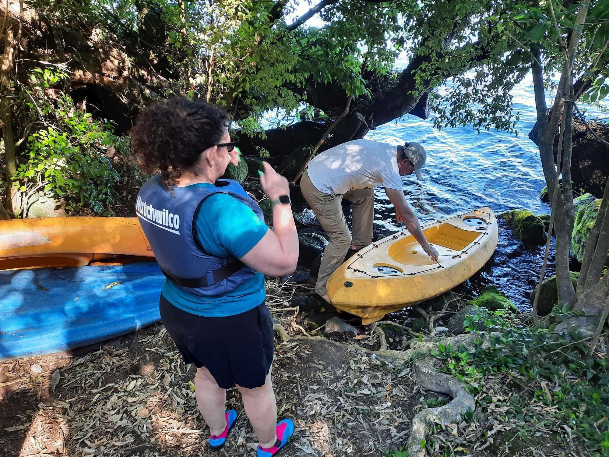 About to go for a kayak 