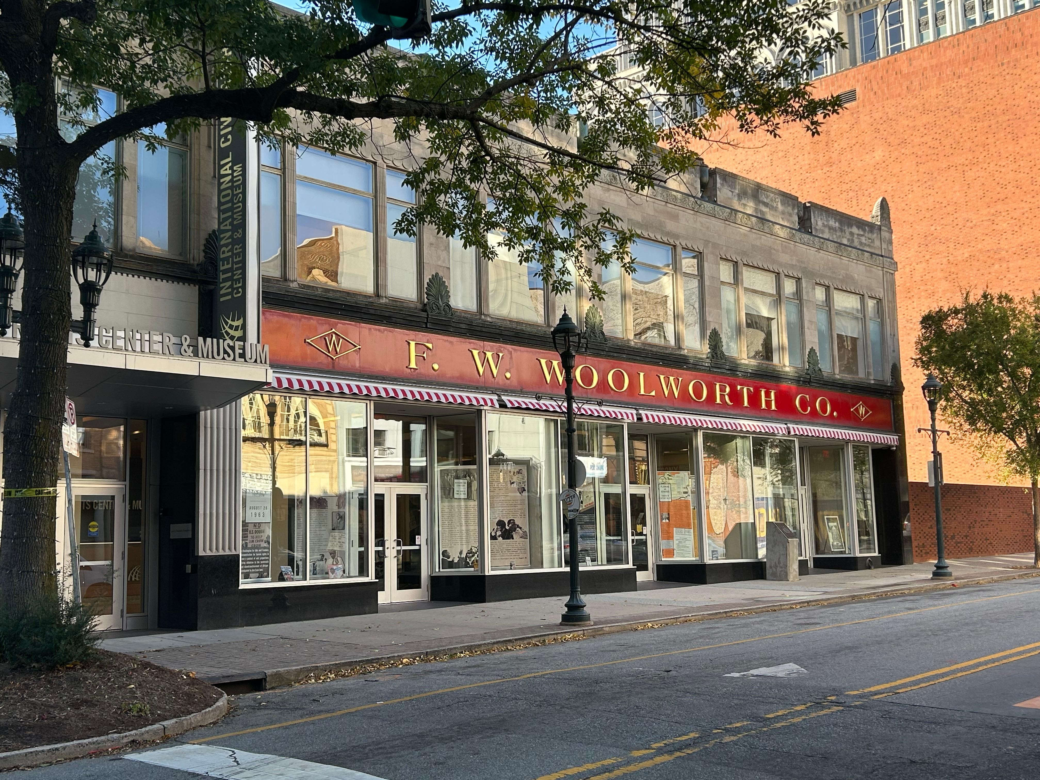Civil Rights Museum is only a few steps from the hotel.