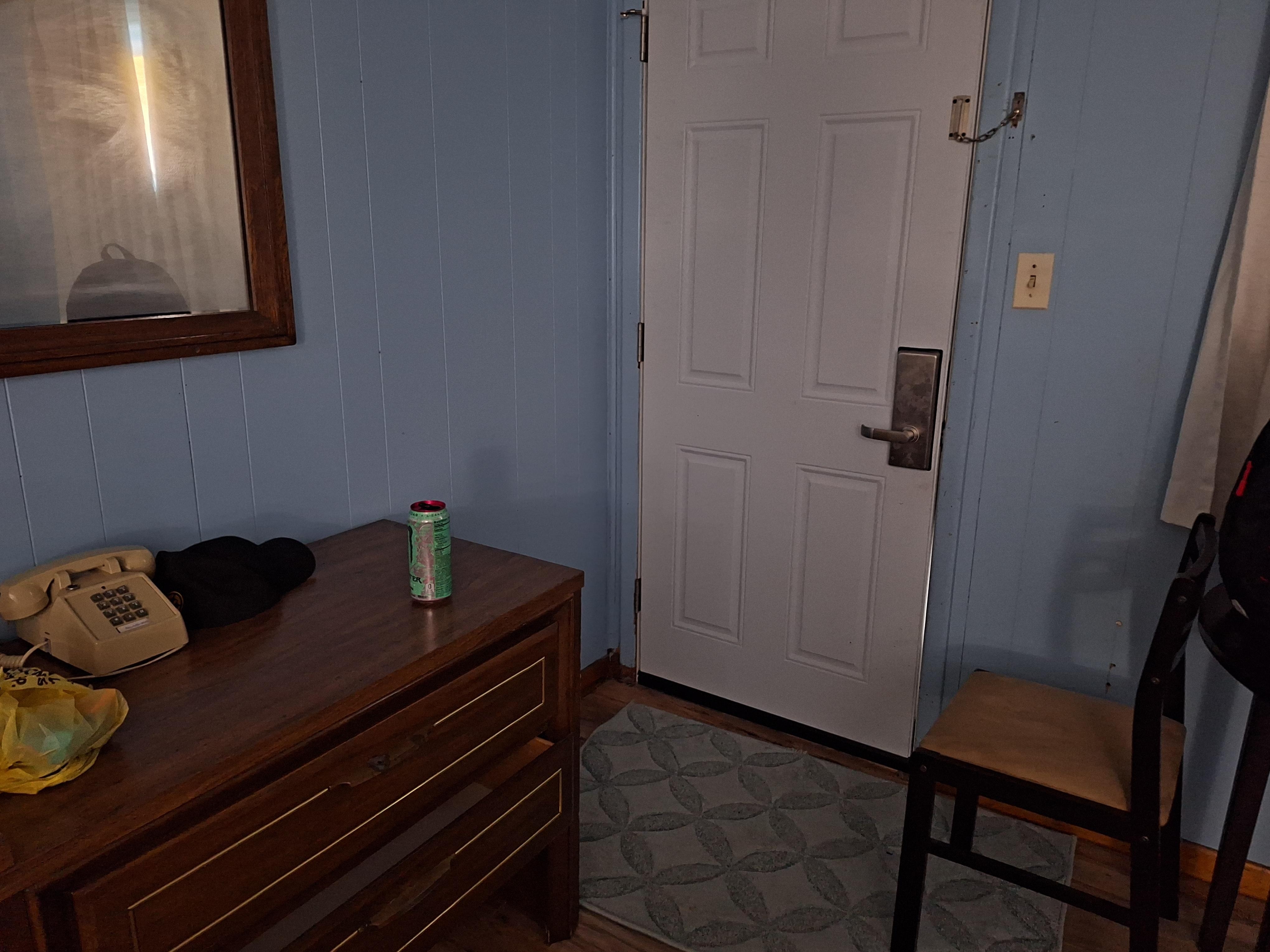 Maybe smaller dresser.. takes a lot of space