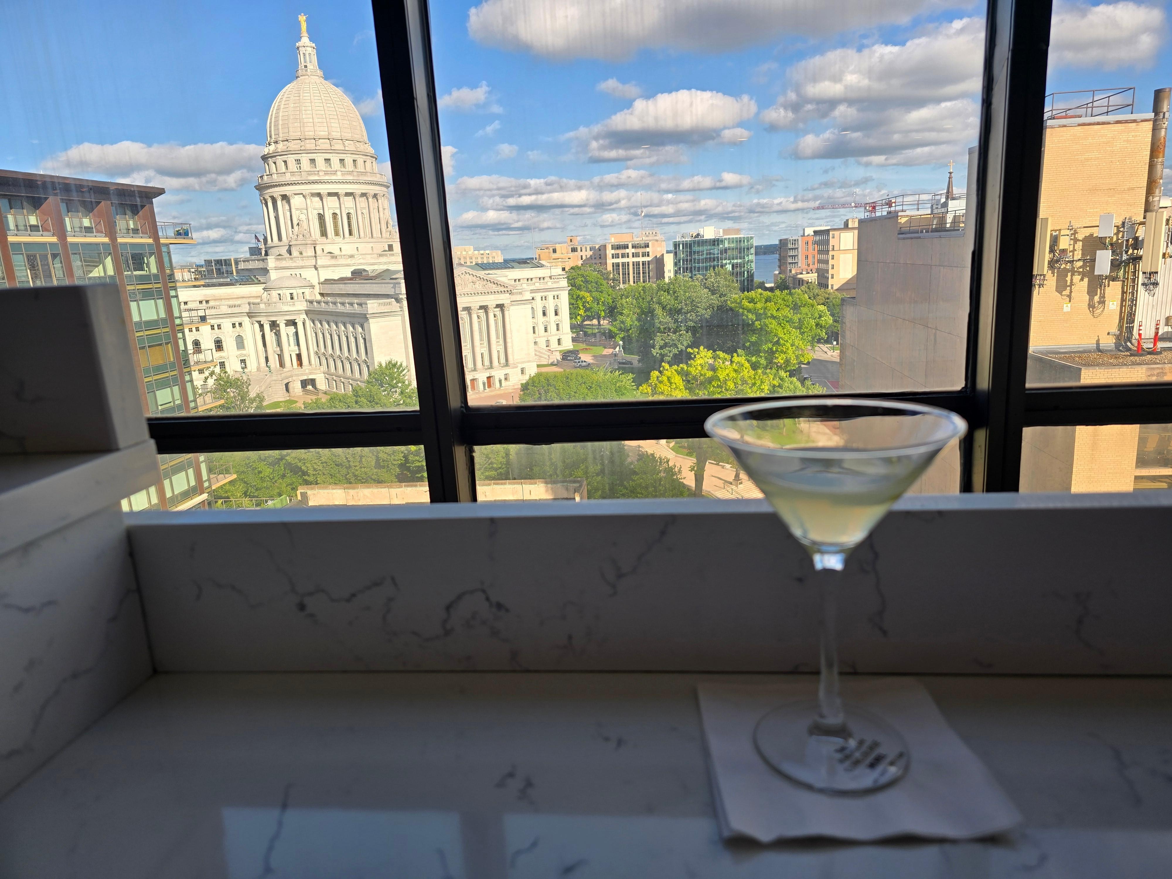 View from The Governor’s Club Lounge