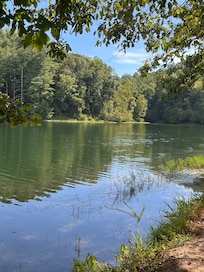 This area was right behind the lodge.