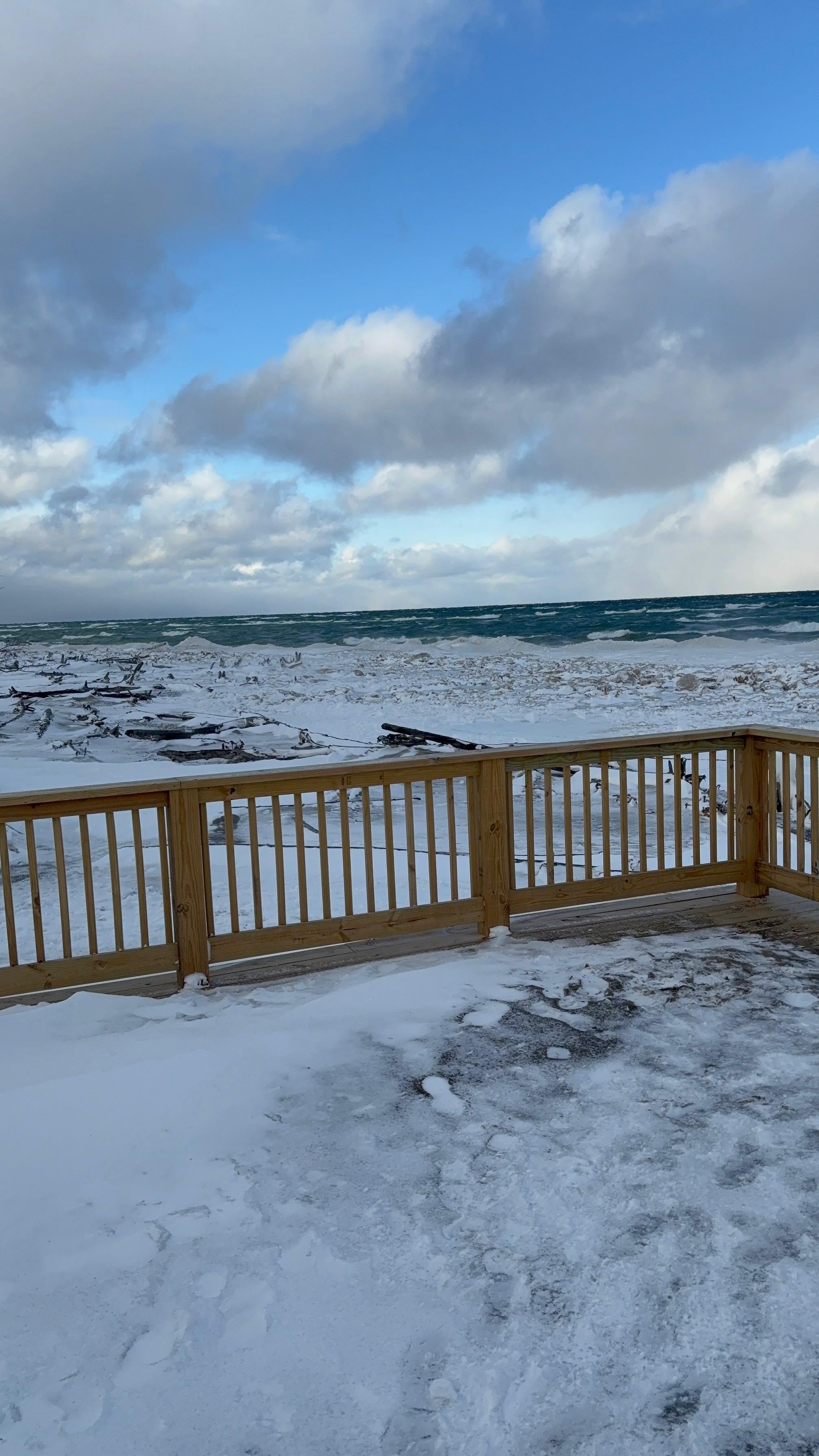 Lake Superior at Whitefish Point.