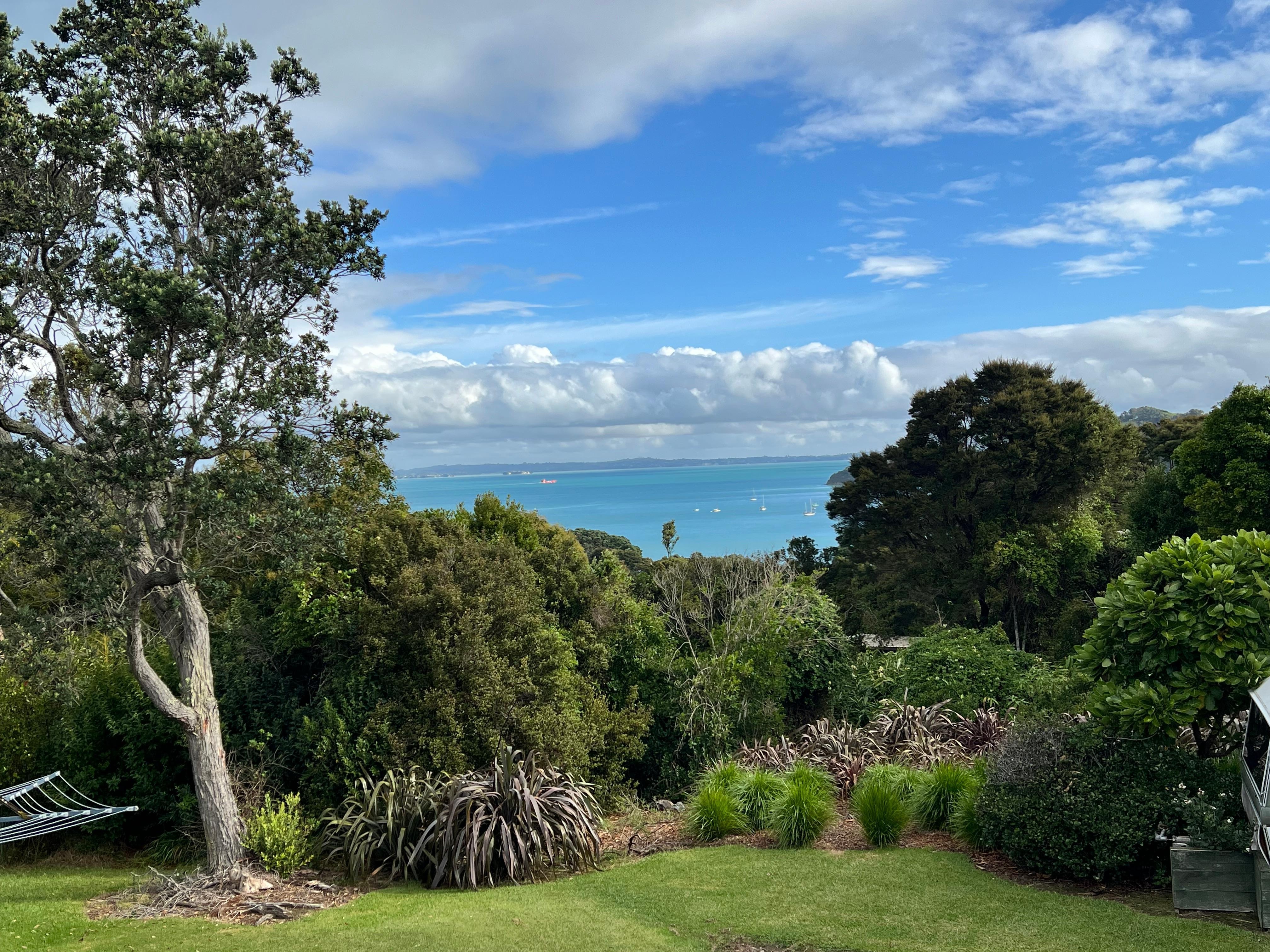 View of bay from back deck