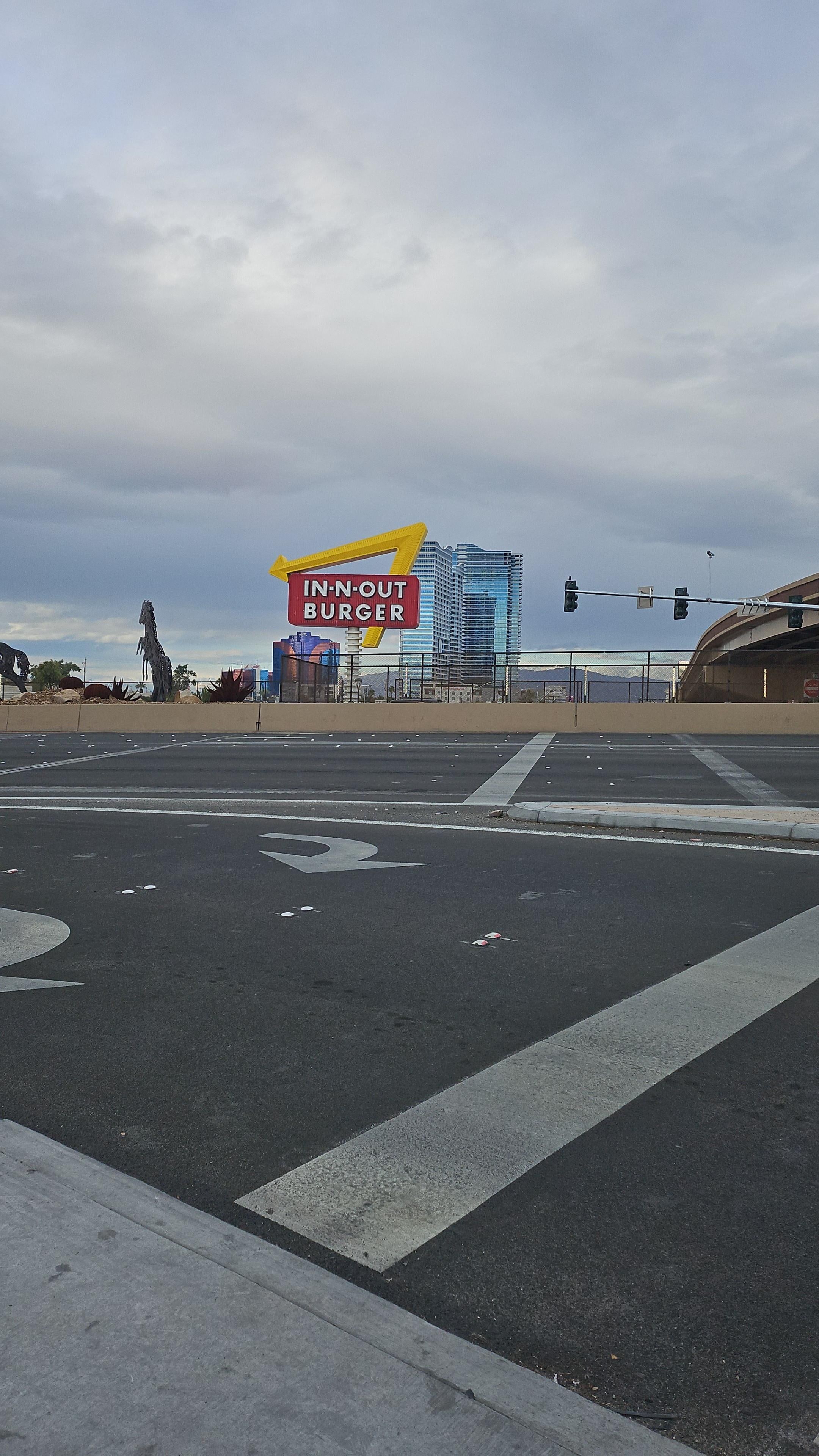 In and Out across the street 