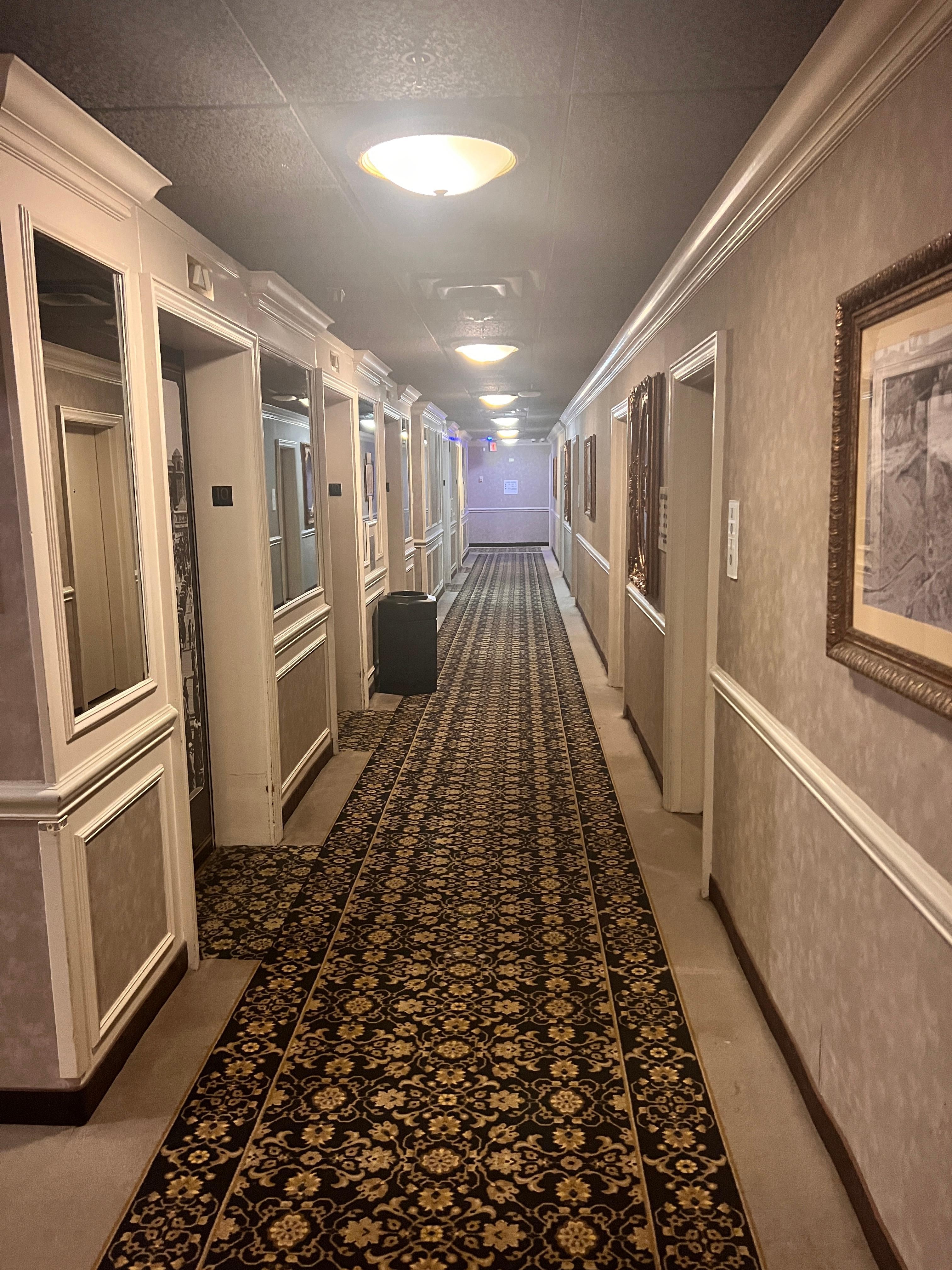 Hallways, surprise this place isn’t haunted 