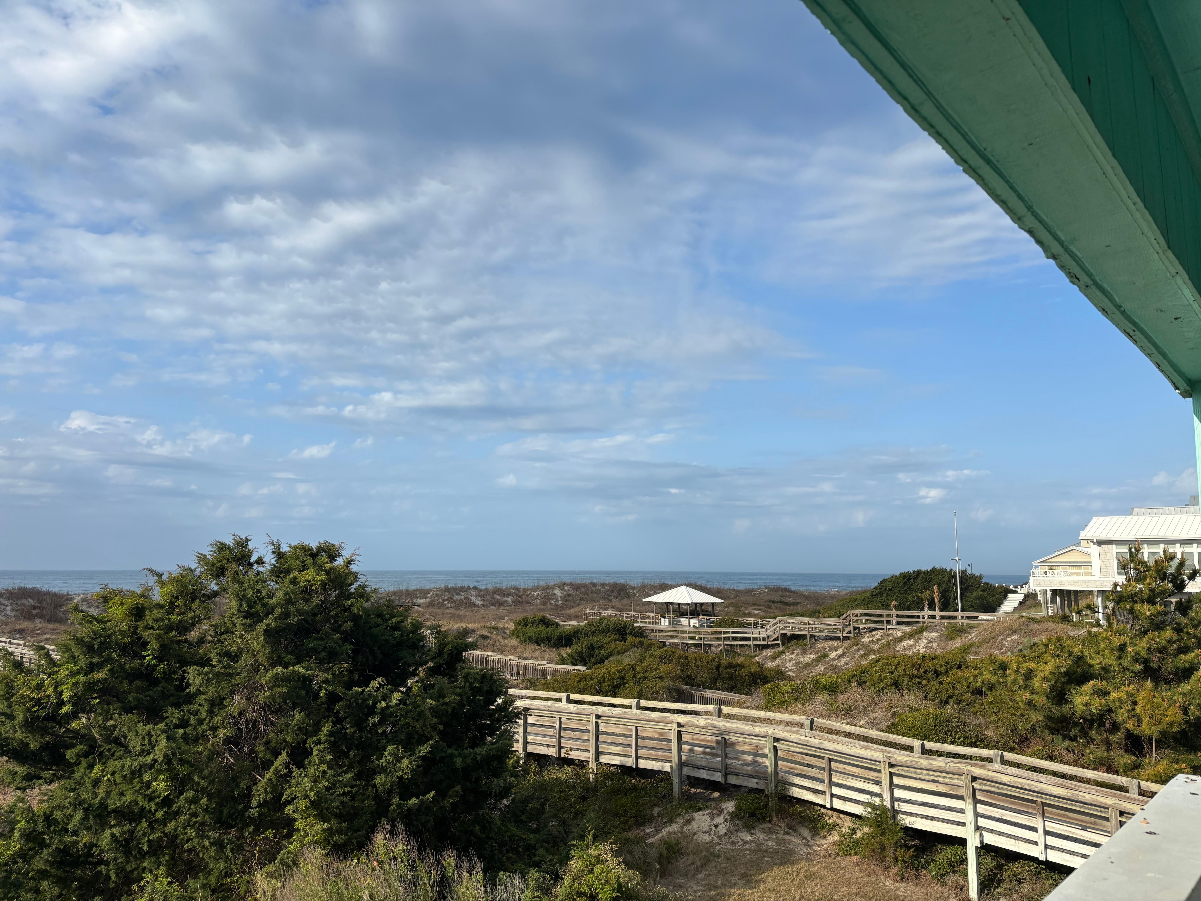 View from balcony 