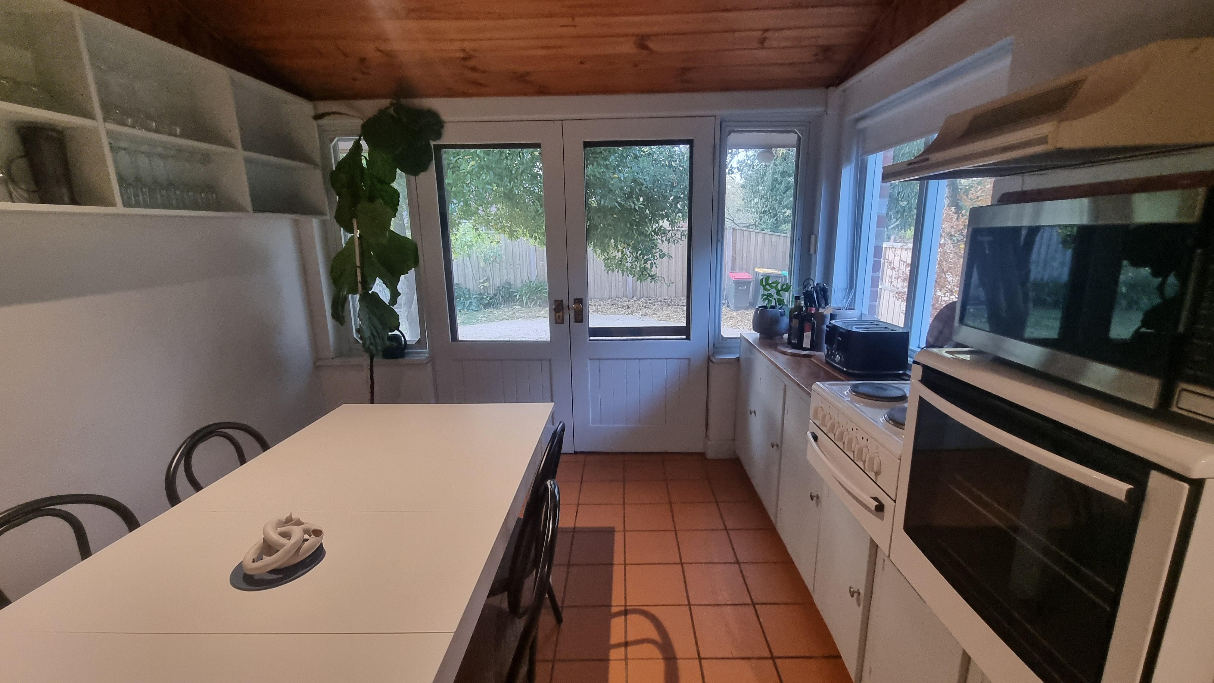 Fantastic kitchen opening to backyard