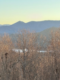 View of Lake Chatuge from deck