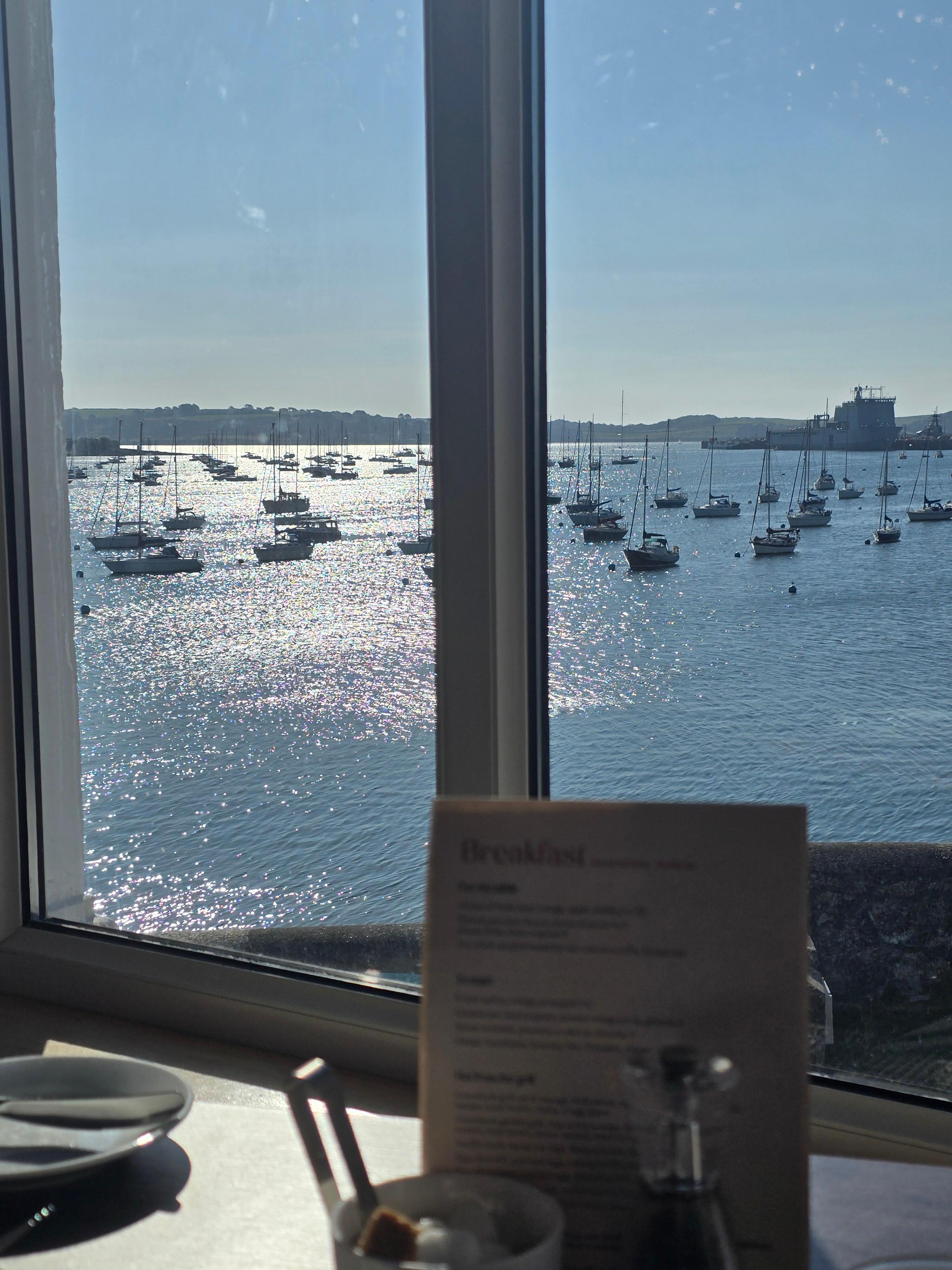 View for breakfast