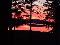 Sunset the last night were there