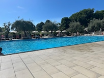 Pool with activities every day