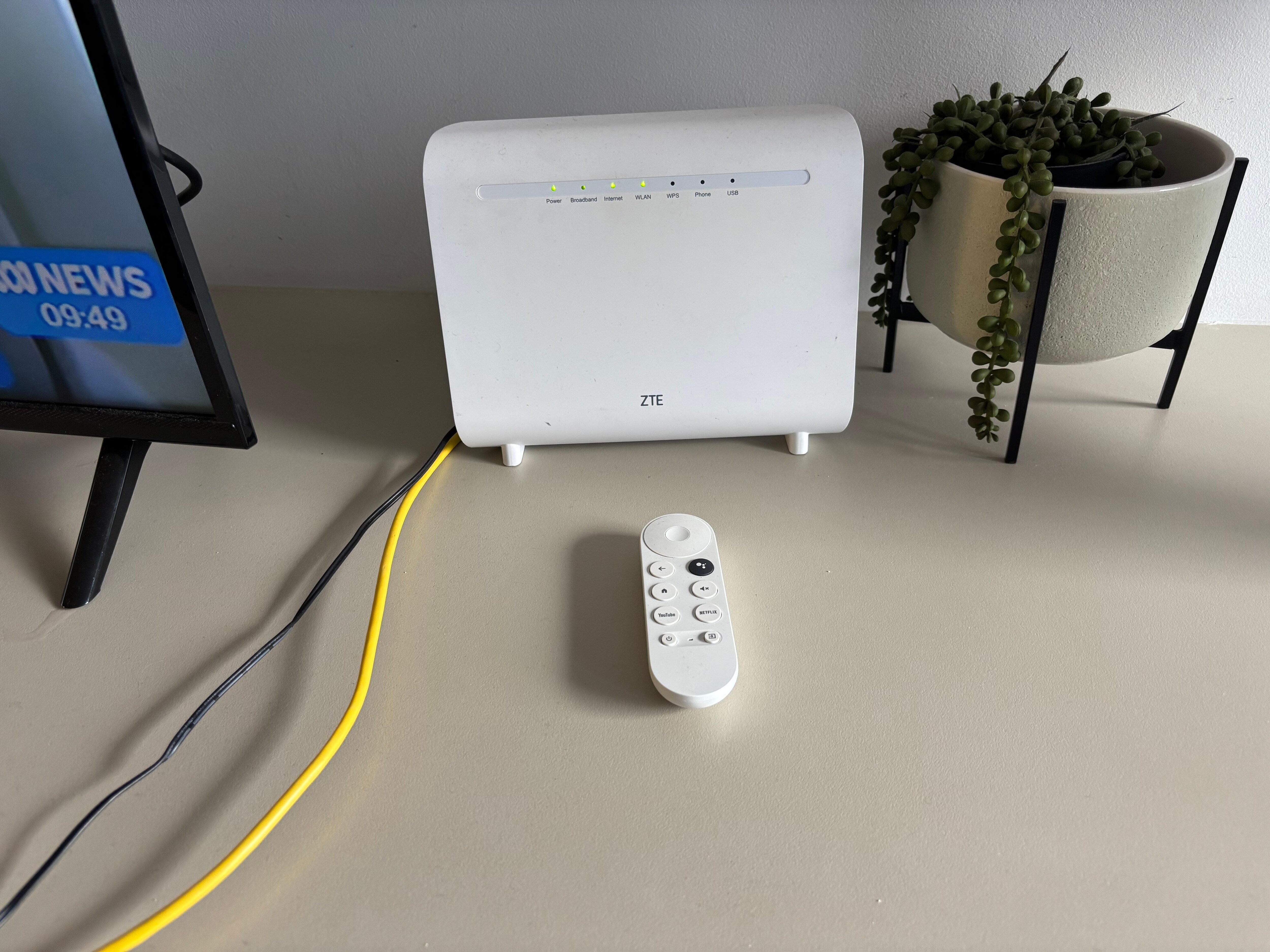 This was all connected but owner denied internet password 