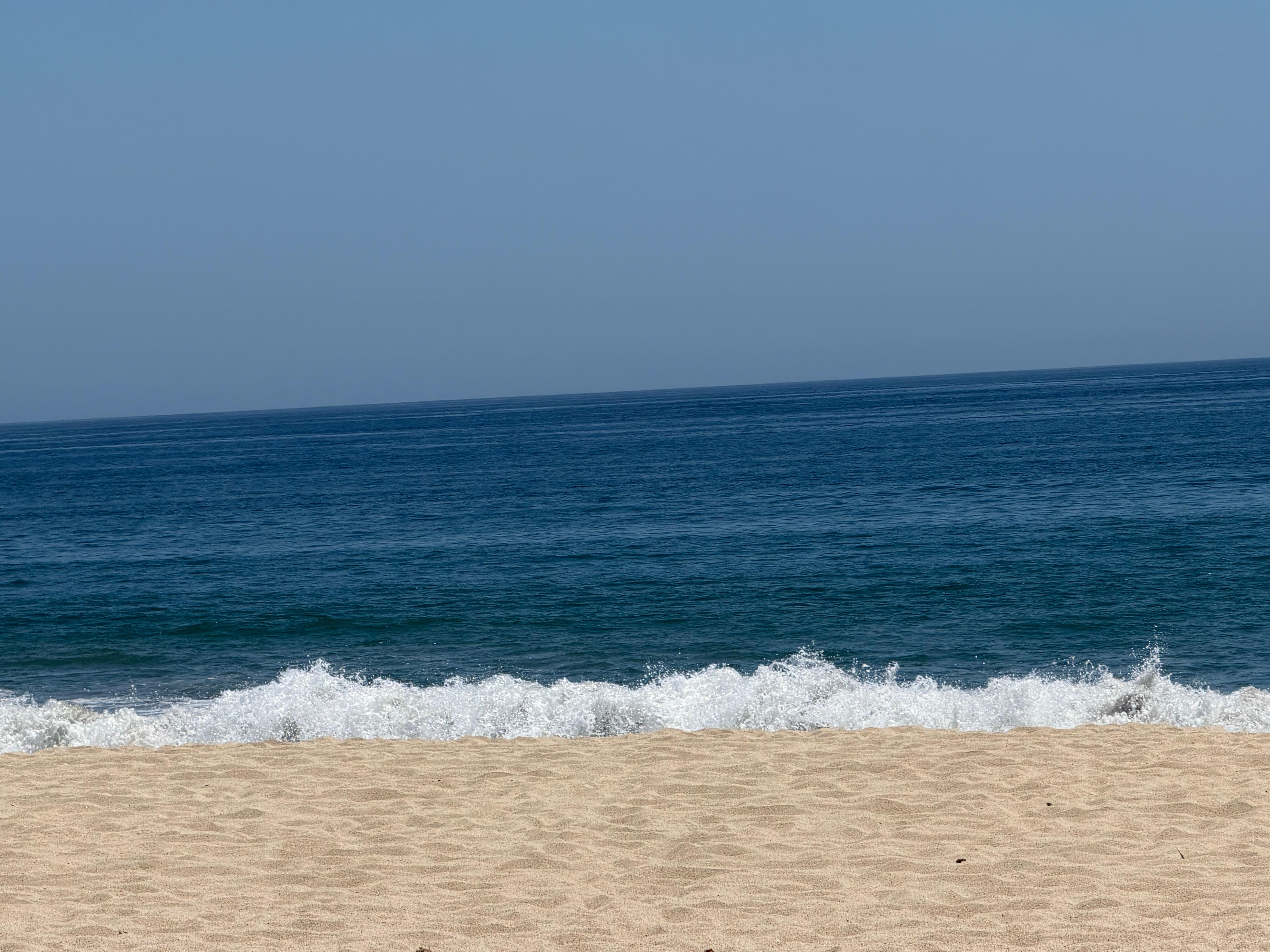 Beach a few feet away