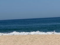 Beach a few feet away