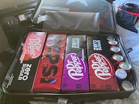 We had soda delivered to the hotel — saved $400 on soda packages on our cruise.