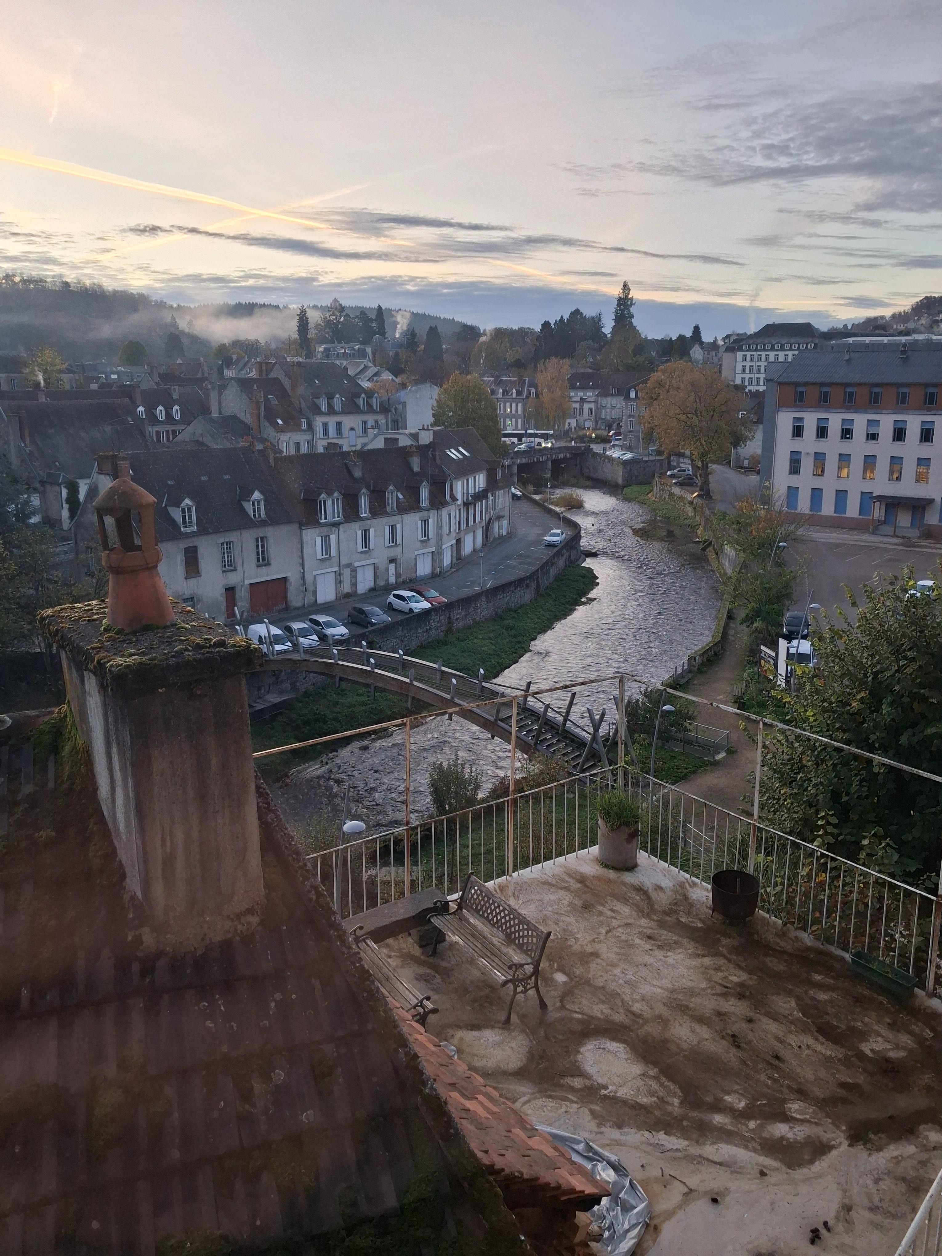 The view from the house