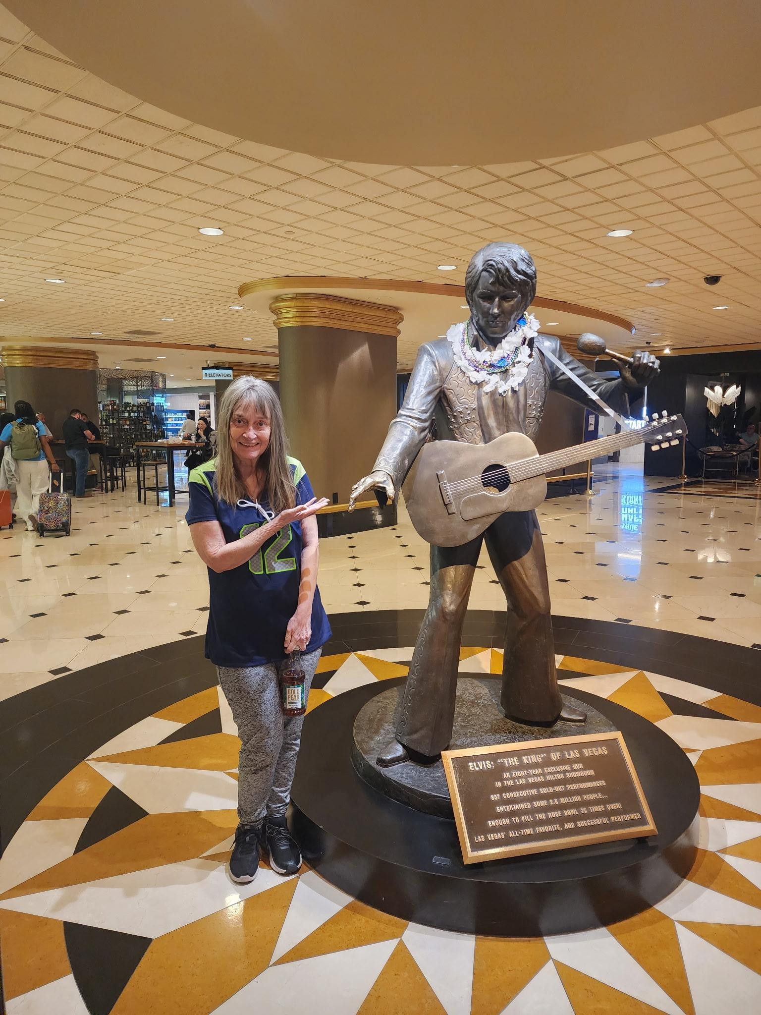 Friends mom with Elvis 