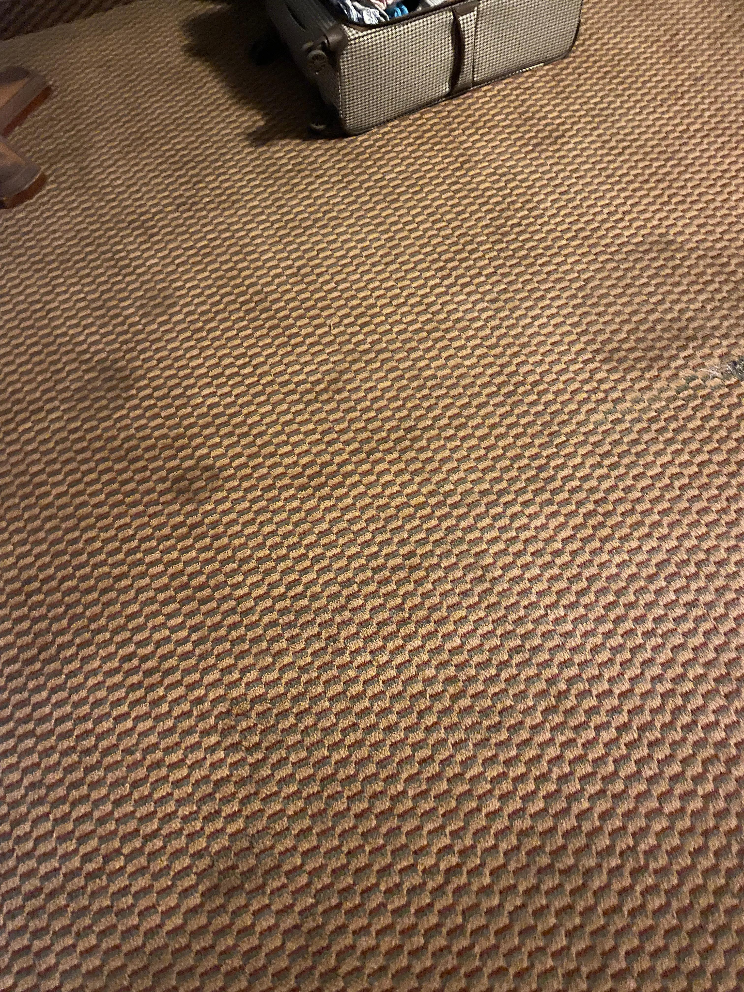 Dirty carpet