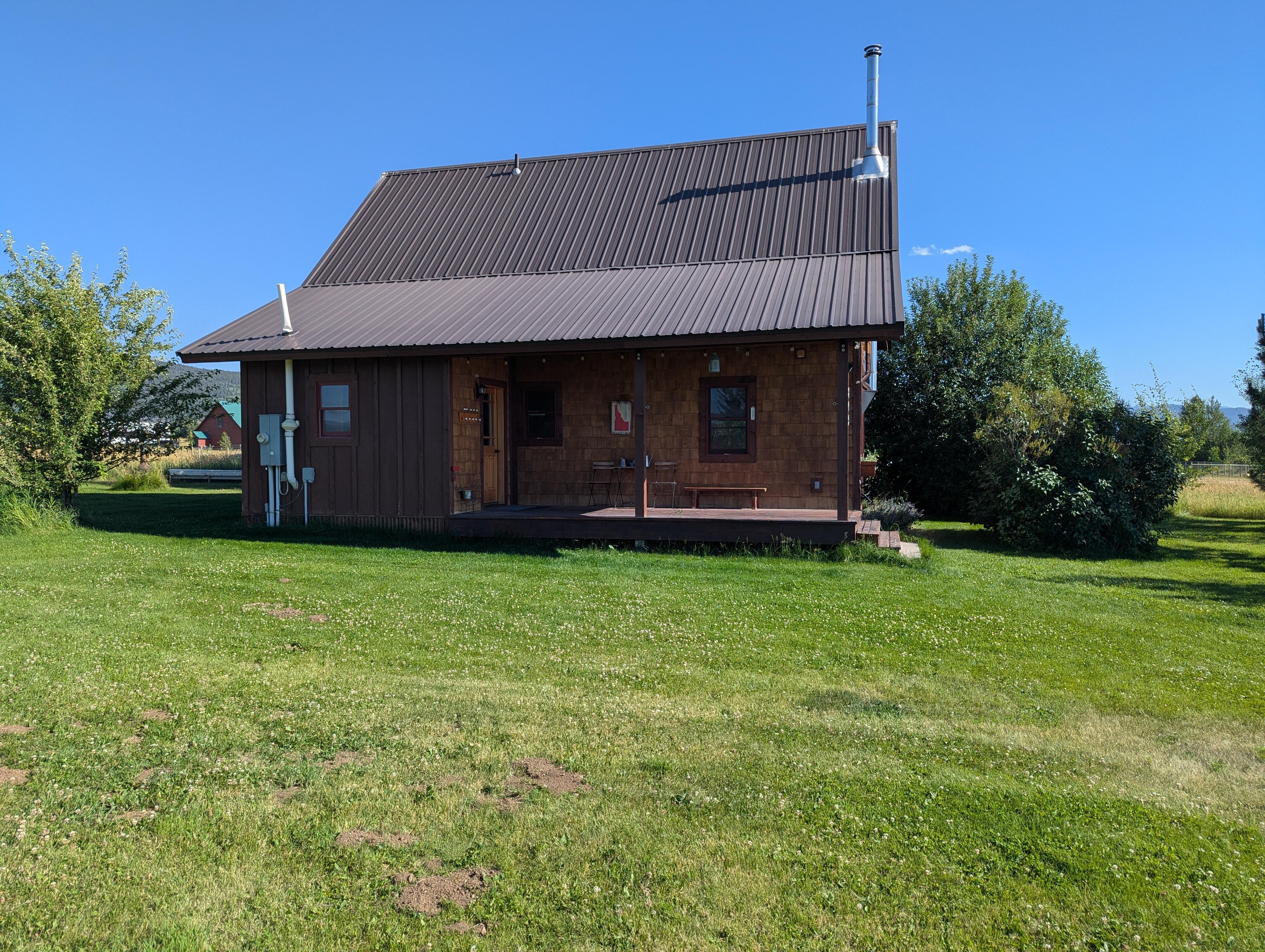 The home from the outside.