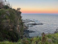 Sunset a street away on Munjip walking trail.