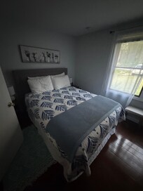 Bedroom upstairs (2br upstairs and 2br downstairs in basement)