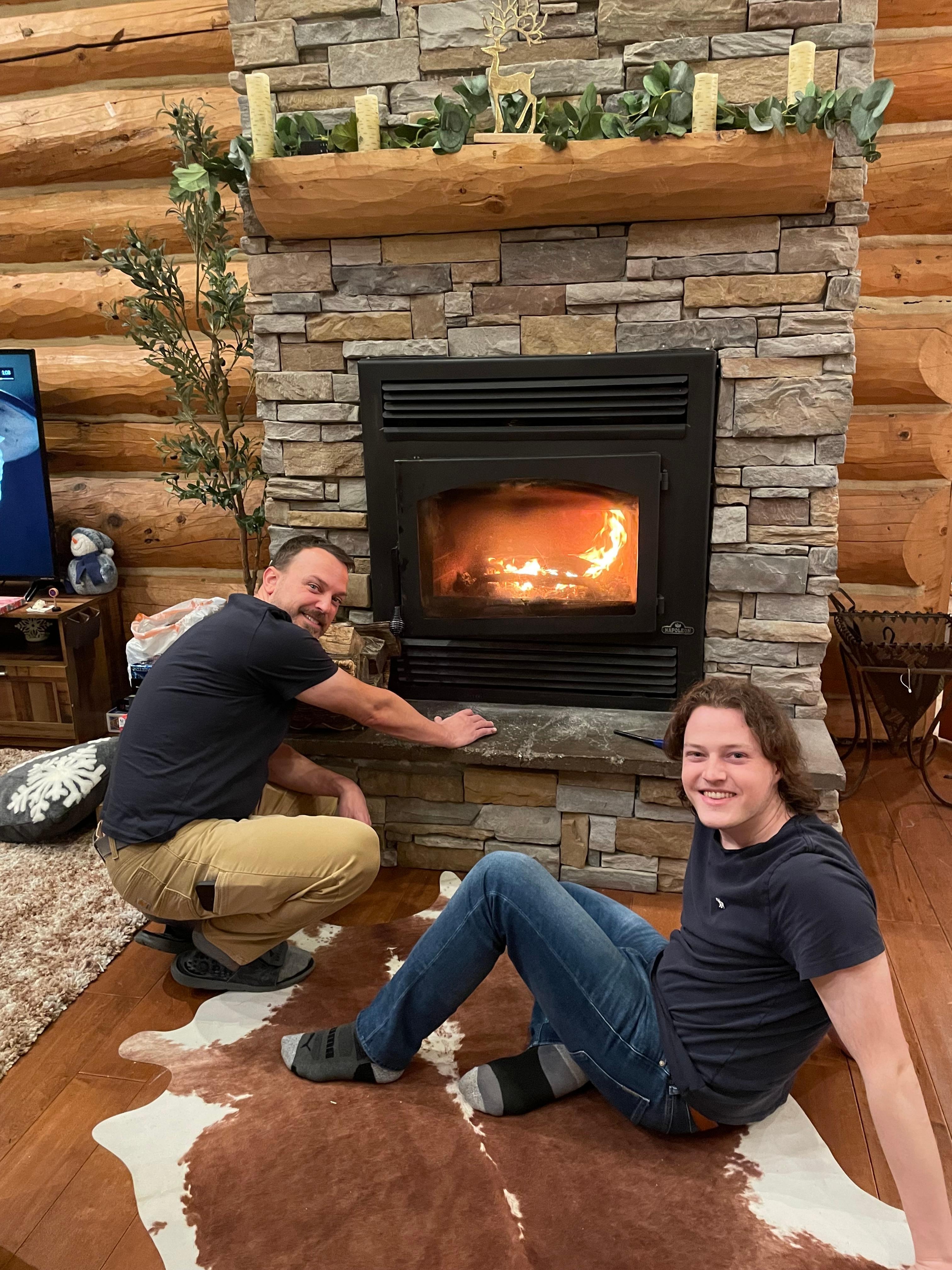 Husband of 25 years with our son