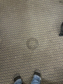 Stain on carpet