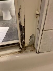 Intérieur de la douche !