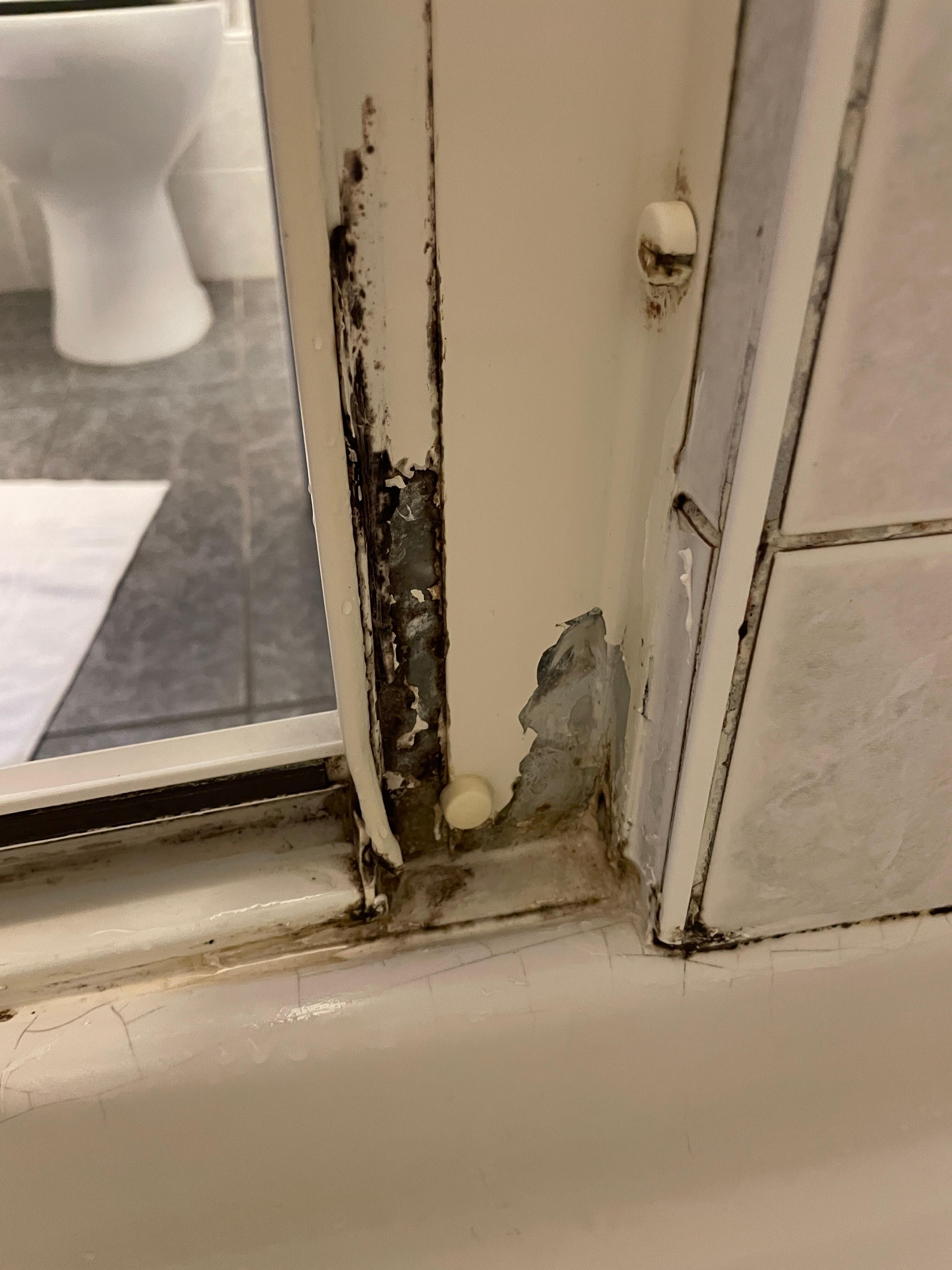 Intérieur de la douche !