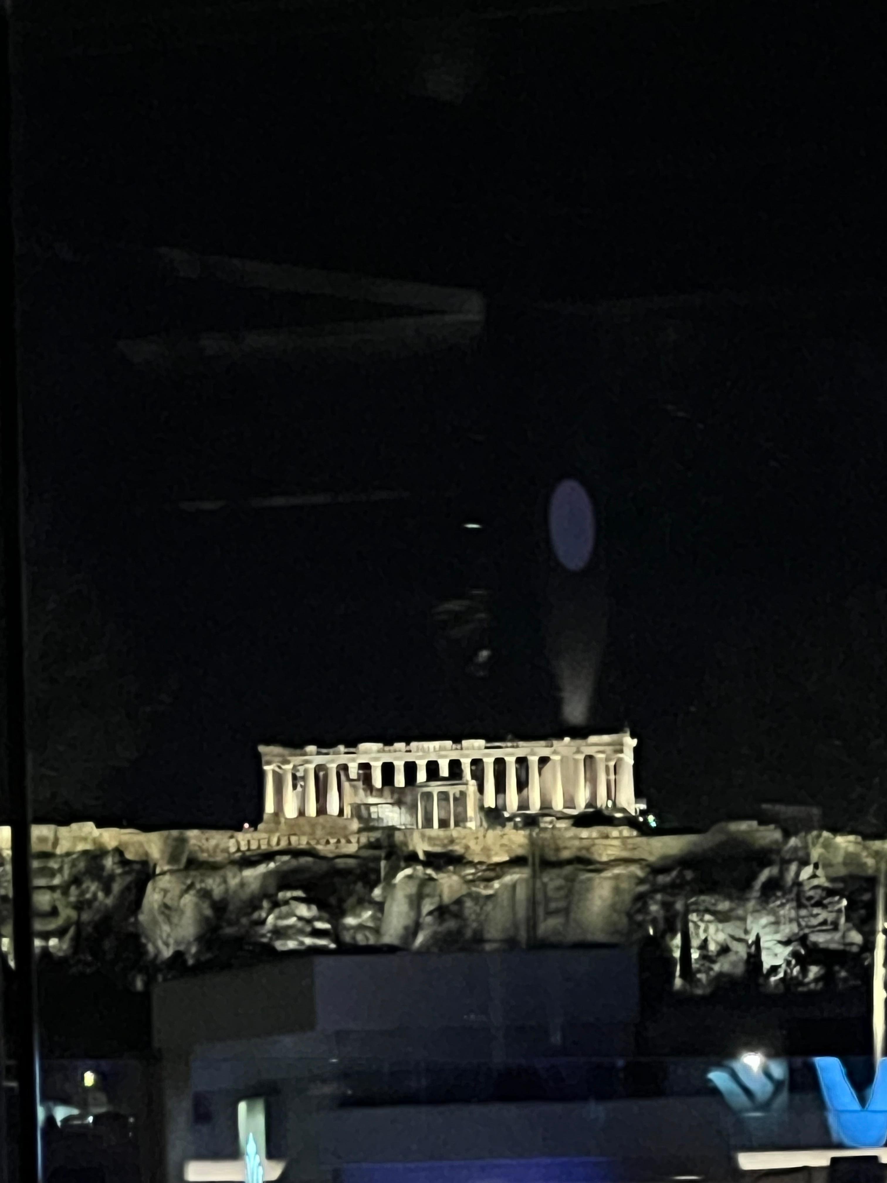 View of Akropolis from the rooftop