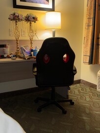 The Peek-A-Boo chair was a hit Lol