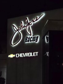 Close to John Force Racing Center.