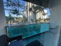 Balcony under construction not disclosed to us