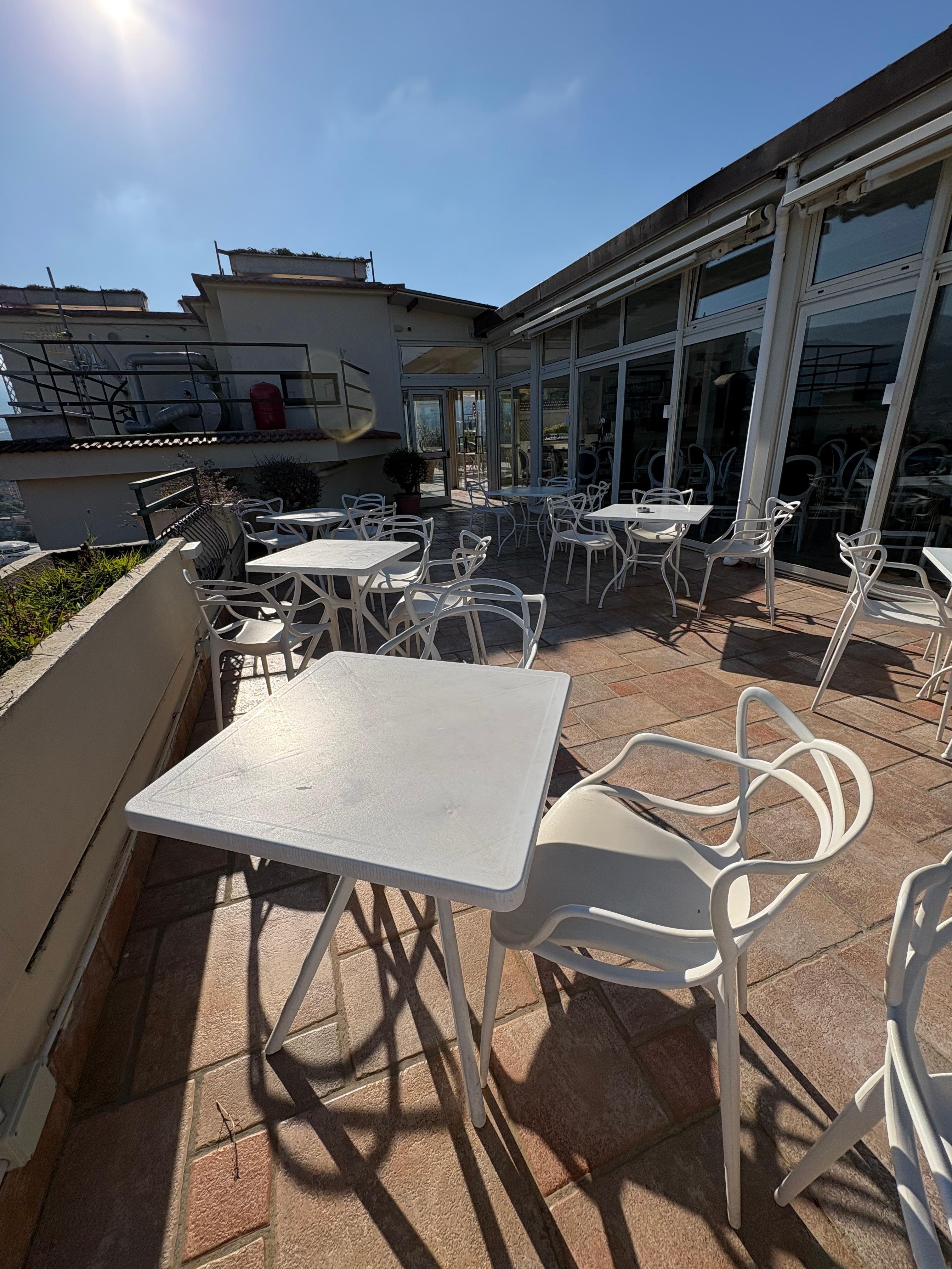 Terrace on the restaurant on the 6th floor 