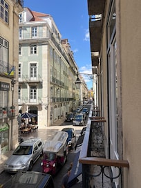 View from our balcony