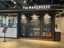 One of two dining options on the ground level