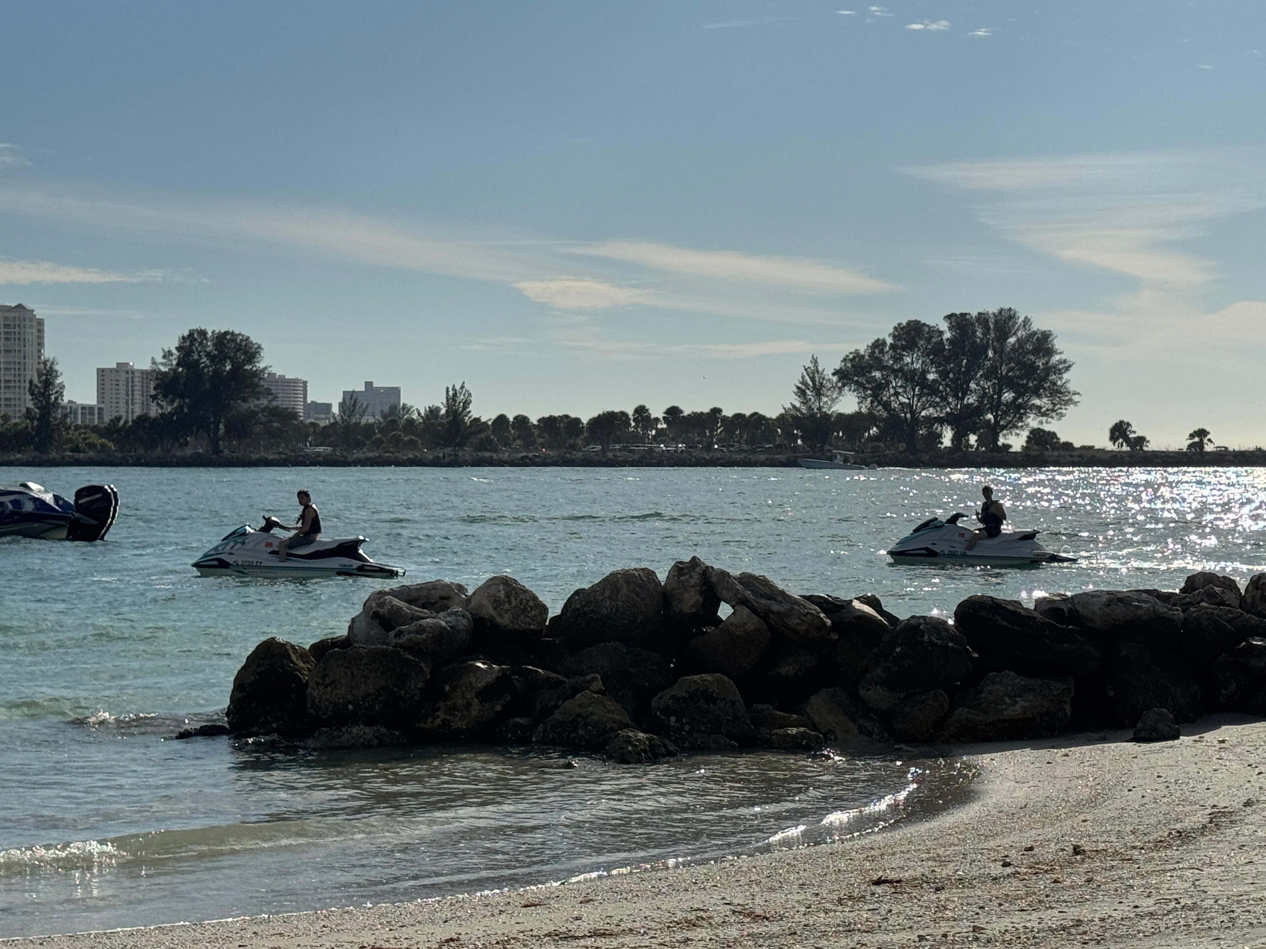 This was about a 7 minute drive away at Clearwater Beach.