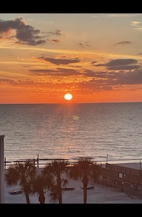 View from our balcony.