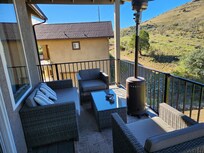 Back patio.