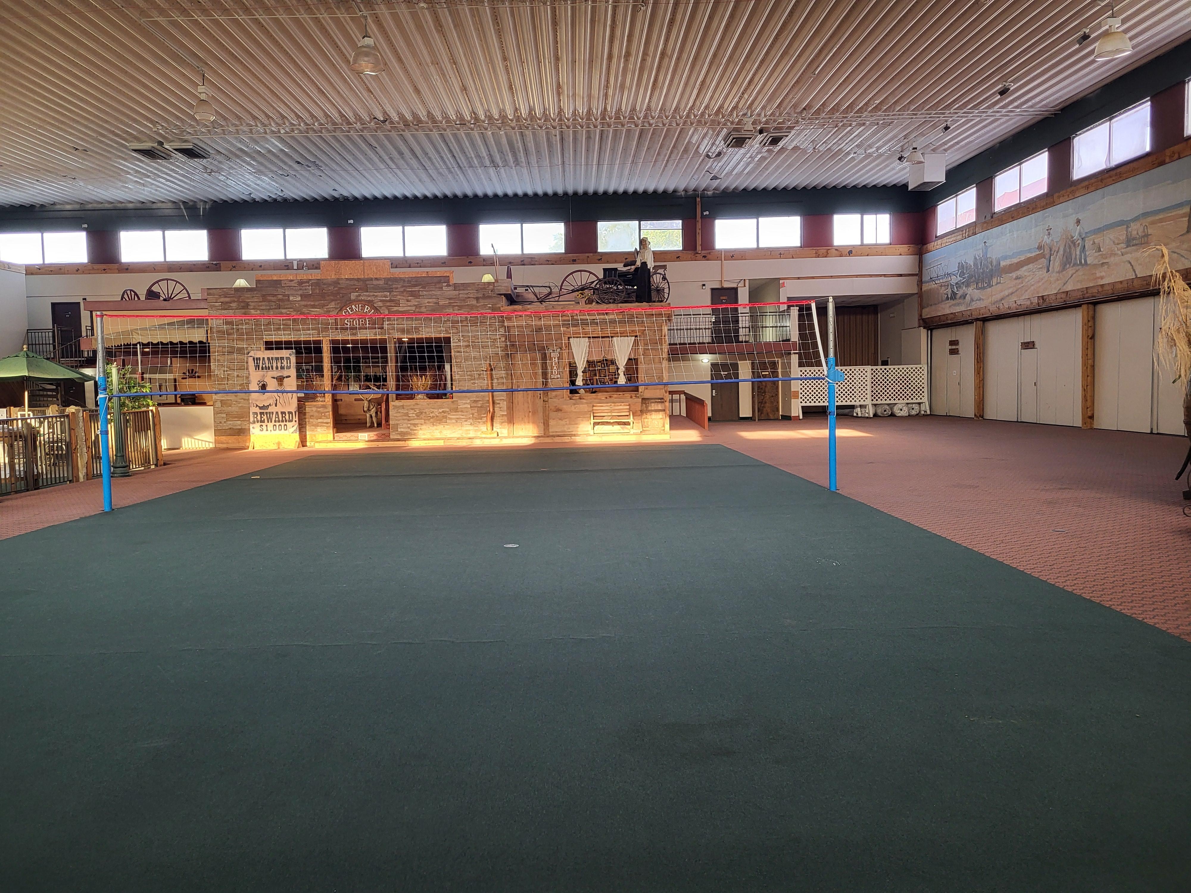 Large interior open area