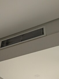 Vents in second room smells musty