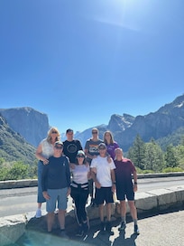 The gang at Tunnel View!